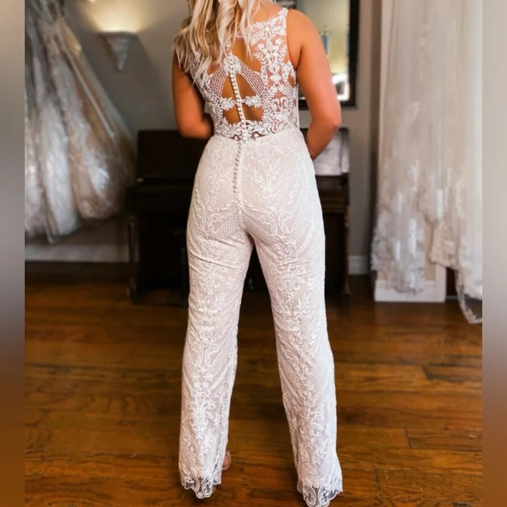 Bridal jumpsuit - Picture 1 of 2